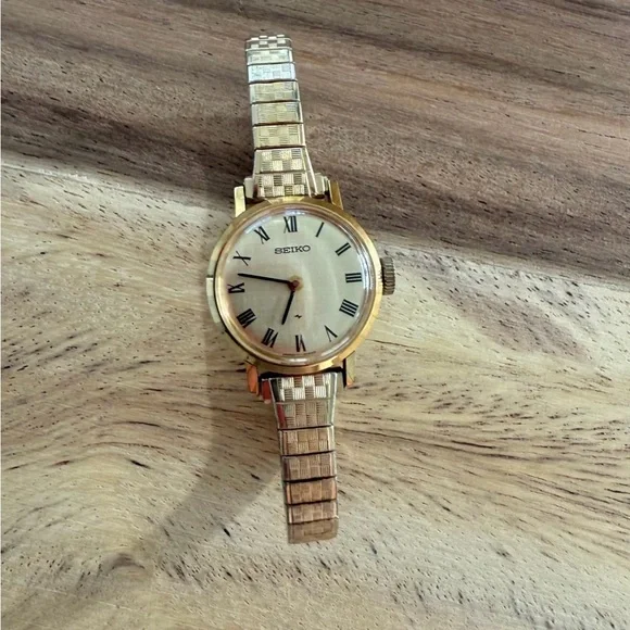 Vintage Seiko Stretch Watch - Speidel - Gold - Picture 12 of 12